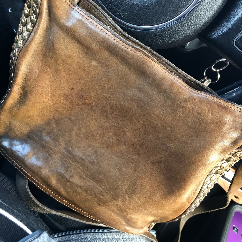 Campomaggi studded crossbody